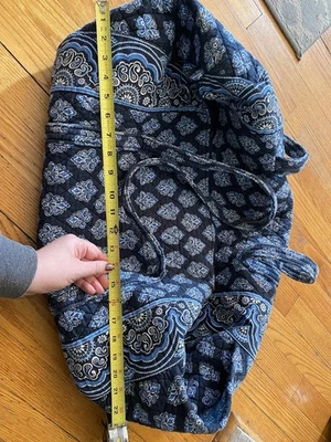 Vera Bradley Weekender спортивная сумка синий пейсли Calypso сняты с производства винтажный - Изображение 1 из 4