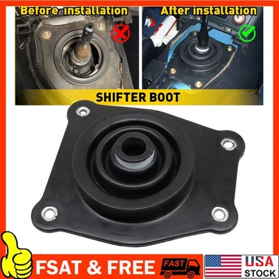 Fits 90-05 Mazda Miata Shifter Boot Seal Rubber Gear Insulator New Replacement B - Imagem 1 de 4