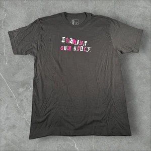 Machine Gun Kelly Shirt Men Large Black Graphic Rock Concert Streetwear Pop Punk - Picture 1 of 7