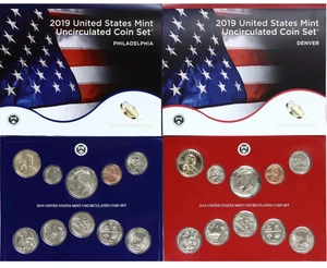 2019 United States Mint Uncirculated Coin P&D Set OGP - Bild 1 von 1