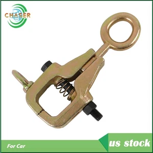 5 Ton Frame Rack Pull Clamp 2 Way Mouth-shaped Clamp Auto Body Repair Pliers - Foto 1 di 9