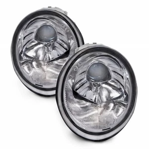 For 1998-2005 Volkswageneetle Headlight Pair Driver and Passenger Side DOT - Foto 1 di 4