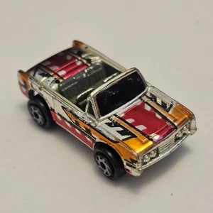 Micro Machines Lincoln Continental Chromers Silver Reflective - Picture 1 of 8