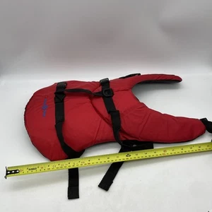Vintage Buoy O Boy Dog Red Life Jacket Preserver Size Small - Picture 1 of 5
