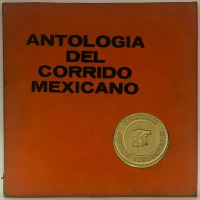 ANTOLOGIA DEL CORRIDO MEXICANO, FEAT. LUIS AGUILAR 1974 MEX TRIPLE LP WEAR COVER - Image 1 of 4