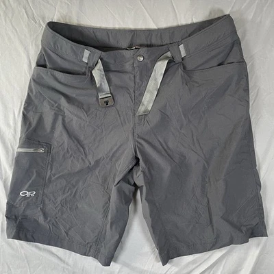 Pantalones Cortos Carga Outdoor Research Para Hombre 38 Cinturón Negro Utilitario Senderismo Equinoccio Corto Foto 1 de 4