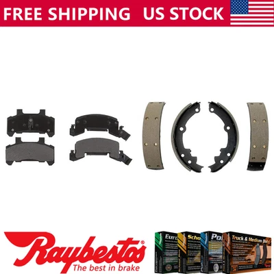 Pastillas de freno delanteras metálicas y zapatas traseras Element3 para Chevrolet Celebrity 1982 Foto 1 de 4