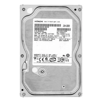 HITACHI 250GB HDT721025SLA380 7200RPM 3.0Gb SATA 3.5 Desktop HDD Hard Drive - Image 1 of 4