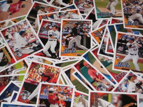 2010 Baseball Topps Updated Series Common Trading Cards - Image 1 of 1