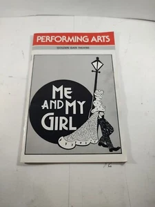 Souvenir Theater Program Me and My Girl Staring Tim Curry Golden Gate Theater - Picture 1 of 5