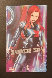 SUPER SPY MARVEL COMICS VALENTINE’S DAY CARD VALENTINE BLACK WIDOW - Picture 1 of 1