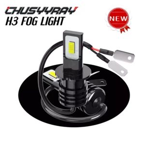 H3 LED Fog Light Bulb Conversion Kit Super Bright Super White High Power - Picture 1 of 9