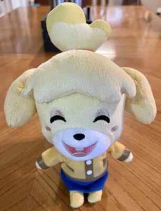 Sanei Little Buddy Animal Crossing Isabelle Plush 8" Yellow Stuffed Animal B7 - Picture 1 of 6
