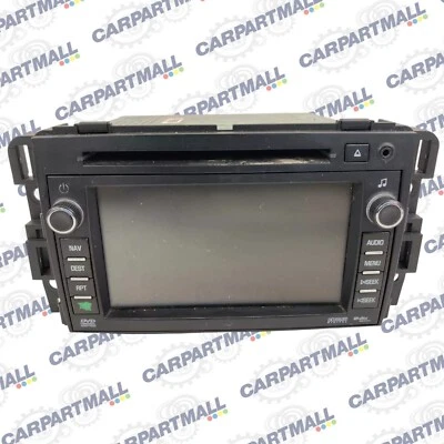 2009 Buick Enclave Radio AM/FM CD DVD Disc Player Nav Display Screen 20792738 Foto 1 de 4