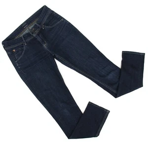 Hudson Skinny Leg Dark Wash Denim Jeans Womens Sz 28 (30 x 32) Made in the USA - Picture 1 of 7