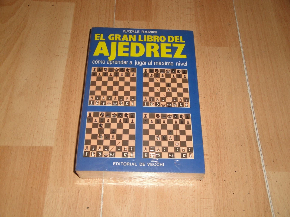 EL GRAN LIBRO DEL AJEDREZ DE NATALE RAMINI LIBRO ED. DE VECCHI NUEVO PRECINTADO - Imagen 1 de 2