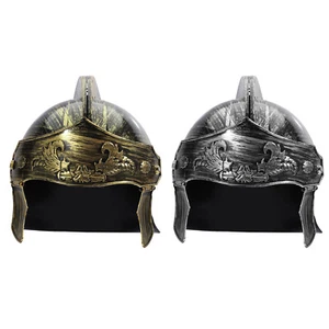 Unisex Spartan Helmet Cosplay Cosplay Costume Carnivals Roman Warrior Helmet - Picture 1 of 20