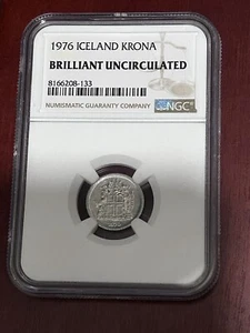 1976 Iceland Krona  - Picture 1 of 5