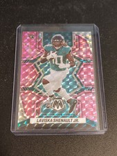 2022 Panini Mosaic Football - Pink Mosaic Prizm #91 - Laviska Shenault Jr.