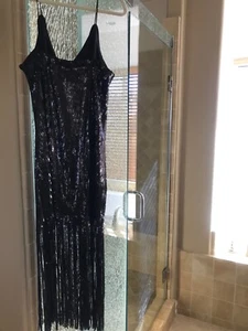 BETSEY JOHNSON WOMENS SEQUIN EVENING DRESS SIZE XL - Picture 1 of 8
