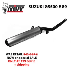 SUZUKI GS500E 1989 89 - escape fabricante de equipos originales look-a-like deslizante mivv cee - Imagen 1 de 2