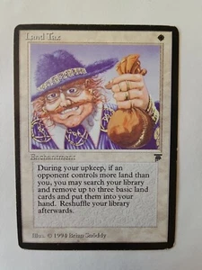 Land Tax Legends 1994 Regular Uncommon MtG Magic the Gathering LP - Picture 1 of 16