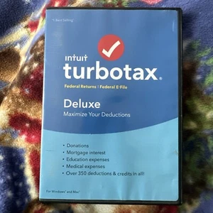 Intuit TurboTax Deluxe 2016 - Bundes- & Landes-E-Aktenlizenzen - Steuervorbereitung - Bild 1 von 3