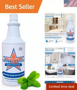 Multi-Surface Hard Water Stain Remover & Shower Cleaner - 32 oz Non-Toxic Cream - Picture 1 of 8