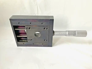 Optical Laser Beam Ealing Manual Linear XZ 15mm Aperture Position Movement 25mm - Picture 1 of 4