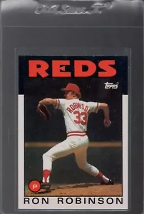 1986 Topps Ron Robinson Baseball Card #442 CS1 Free Shipping #1 - Picture 1 of 2