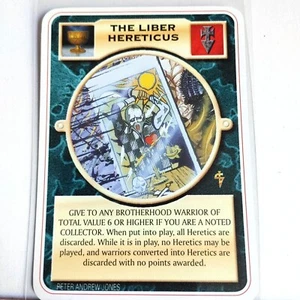 DOOMTROOPER CCG (INQUISITION)-- THE LIBER HERETICUS --NM / MINT - Picture 1 of 1