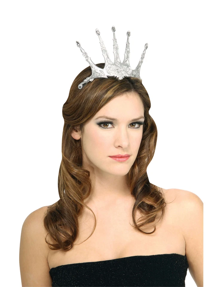 Silver Snow Queen Tiara Headband - Costume Accessory Fancy Dress Up Princess - Image 1 of 1