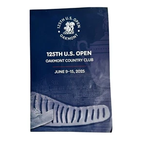 2025 US Open Official Course Map and Guide Oakmont CC As Is 8.5 x 11” - Picture 1 of 8