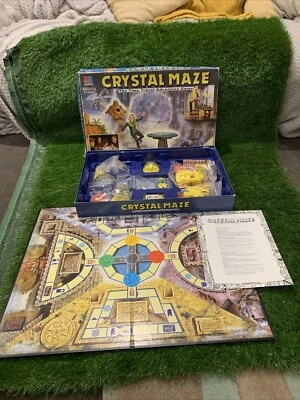 Rare Crystal Maze Board Game MB Games Vintage 1991  100% Complete Christmas - Image 1 of 4