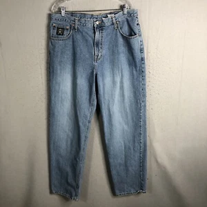 Cinch Jeans Men 36x34 Blue Label Light Wash Relaxed Fit Straight Western Denim - Picture 1 of 12