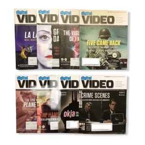 Digital Video Magazine Various 2017 La La Land Handmaid’s Tale Lot of 7 - Picture 1 of 9