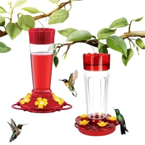 Hummingbird Feeder Outdoor Hanging Ant Bee Proof Easy Clean,Humming Bird Feeder - Picture 1 of 14