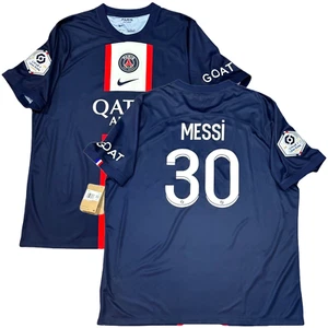 2022/23 PSG Home Jersey #30 Messi 2XL Nike Paris Saint Germain League NEW - Picture 1 of 19