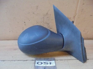 CITROEN C2 2003-2008 OFFSIDE DRIVER SIDE MANUAL DOOR MIRROR BLACK PLASTIC - Picture 1 of 2