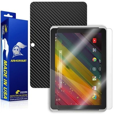 ArmorSuit MilitaryShield HP 10 Plus 10.1" Screen Protector + Black Carbon Fiber - Image 1 of 4