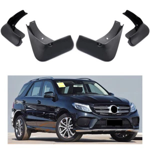4Pcs Mud Flaps Splash Guard Mudguard Fender for 16-19 Mercedes-Benz GLE 350 AMG - Picture 1 of 9