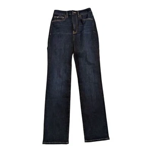 Jeans donna gamba dritta LA LIGNE nuovi con etichette taglia 26 designer denim contemporaneo - Foto 1 di 11