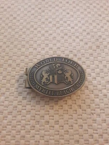 Proclip World Tour Myrtle Beach Golf Brass Money Clip - Picture 1 of 2