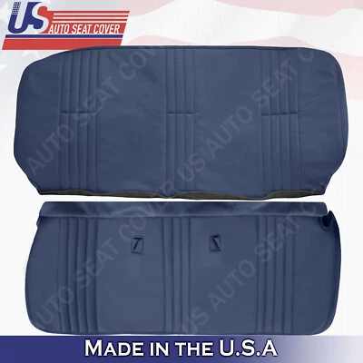 Fits For Chevy Cheyenne Silverado 1995 to 2000 Bench Top Bottom Vinyl Cover Blue - Image 1 of 4