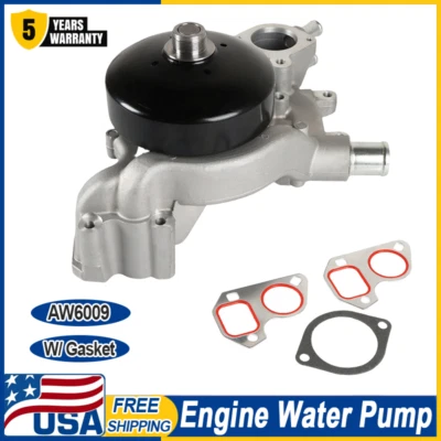 Engine Water Pump For Cadillac Escalade Chevy Suburban Express Silverado AW6009 - Image 1 of 4