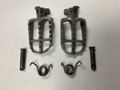 Yamaha YZ250F YZ 250F 2012 juego de estriberas reposapiés clavijas pasadores resortes Foto 1 de 4