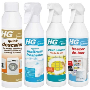 HG Cleaning products hob, grout, mattress, freezer de icer, coffee descaler etc - Picture 1 of 7