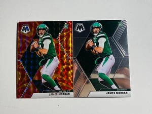 2020 PANINI-MOSAIC ICE #238 JAMES MORGAN ROOKIE LOT 2 NM-MT NFL FOOTBALL CARDS - Picture 1 of 1