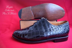 Ludwig Reiter 9 (EU 43) CUSTOM MADE Bespoke Ultra Rare Plain Toe Blucher Top - Bild 1 von 14