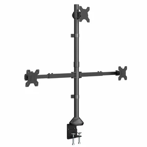 VIVO Telescoping Extra Tall Triple Ultrawide 27" to 38" Monitor Desk Mount - Picture 1 of 8